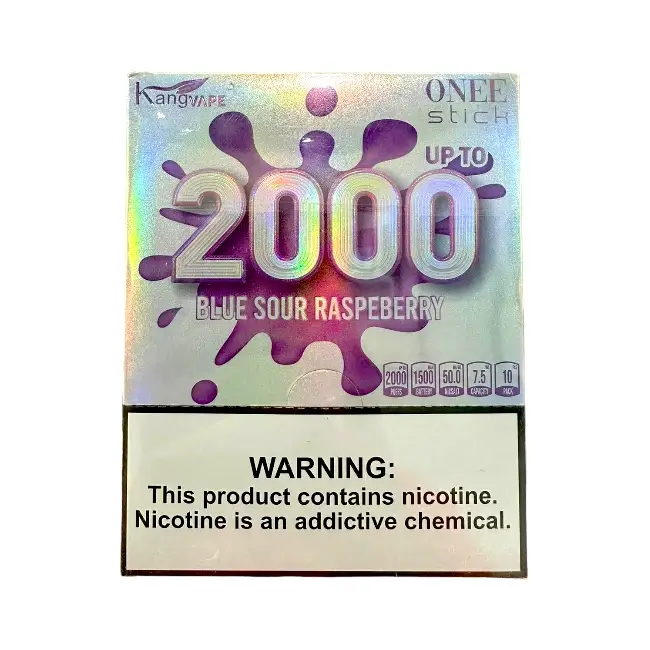 KANGVAPE 2000 5% - BLUE SOUR RASPBERRY