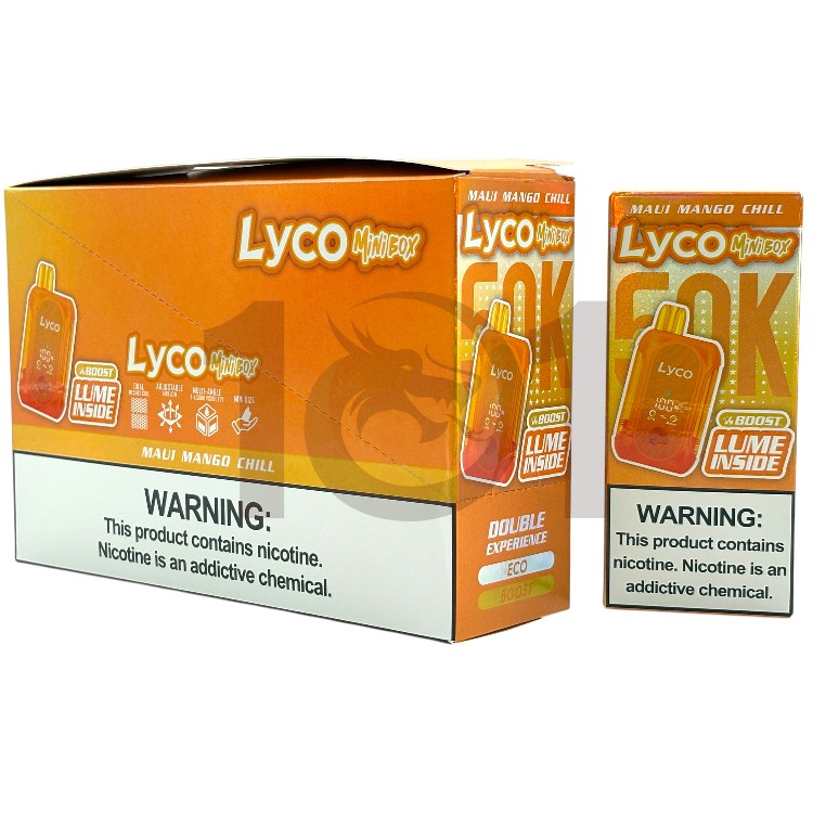 LYCO MINI BOX 50000 5% - MAUI MANGO CHILL