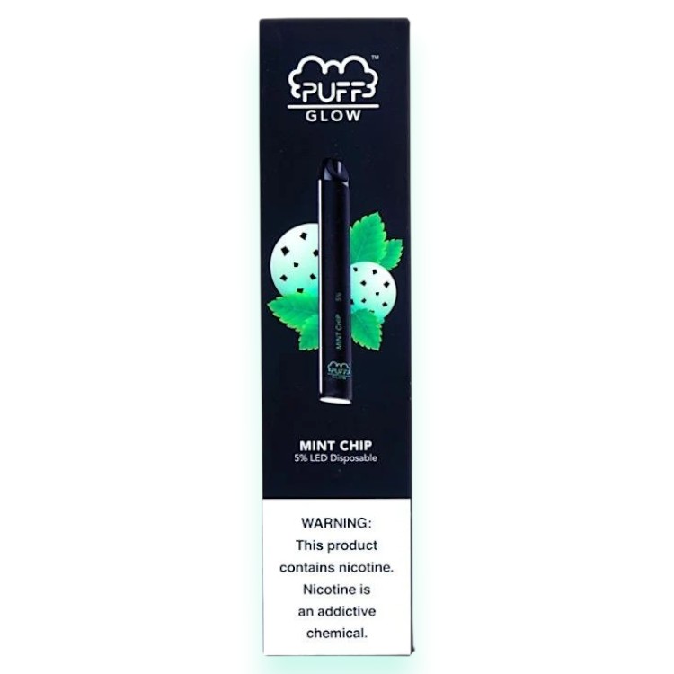 PUFF GLOW SALT NIC 300 5% - MINT CHIP