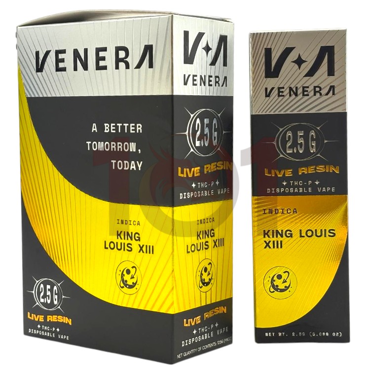 VENERA LR THCP 2.5GM INDICA - KING LOUIS XIII