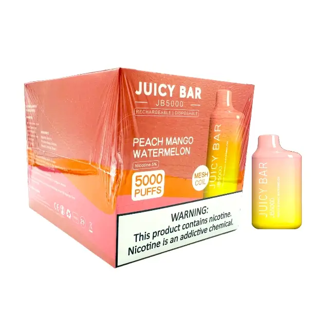 JUICY BAR JB5000 5% - PEACH MANGO WATERMELON