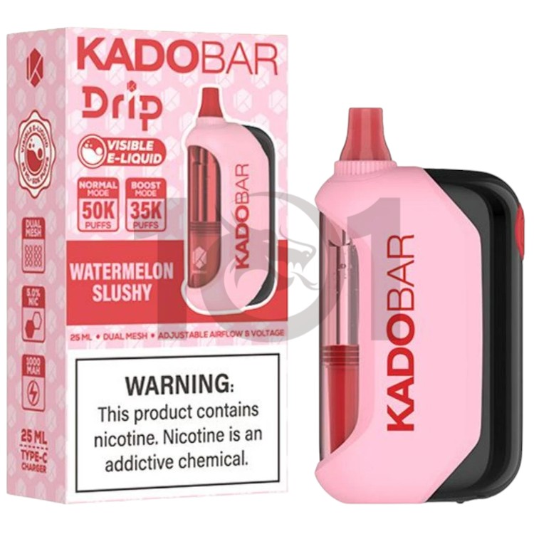 KADO BAR DRIP 50000 5% - WATERMELON SLUSHY